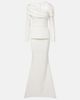 Safiyaa Safiyaa Millie draped crÃªpe gown - 1