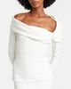 Safiyaa Safiyaa Millie draped crÃªpe gown - 3