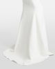 Safiyaa Safiyaa Millie draped crÃªpe gown - 4