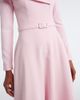 Safiyaa Safiyaa Odelle asymmetric crêpe midi dress - 4