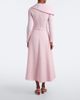 Safiyaa Safiyaa Odelle asymmetric crêpe midi dress - 5
