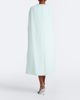 Safiyaa Safiyaa Oria caped crêpe midi dress - 5