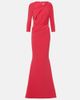 Safiyaa Safiyaa Pollina crêpe gown - 1