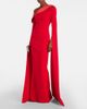 Safiyaa Safiyaa Rinoa caped crépe gown - 2