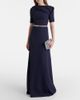 Safiyaa Safiyaa Stephanie embellished draped crÃªpe gown - 2