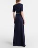 Safiyaa Safiyaa Stephanie embellished draped crÃªpe gown - 6