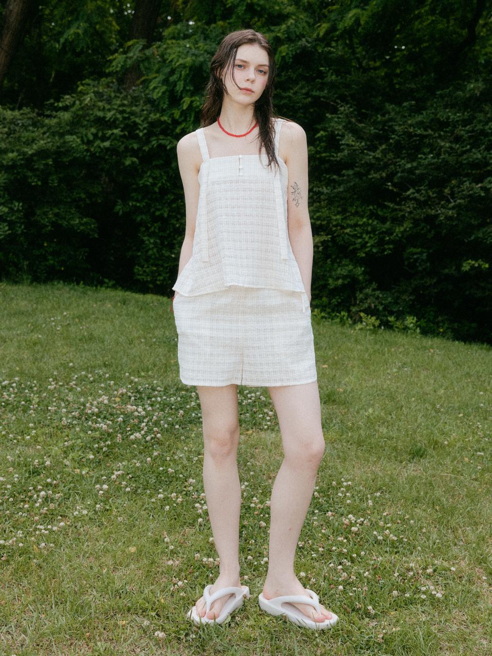 Sage Check Point Short Pants