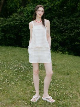 Sage Check Point Short Pants