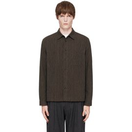 SAGE NATION SAGE NATION Brown & Navy Natal Shirt