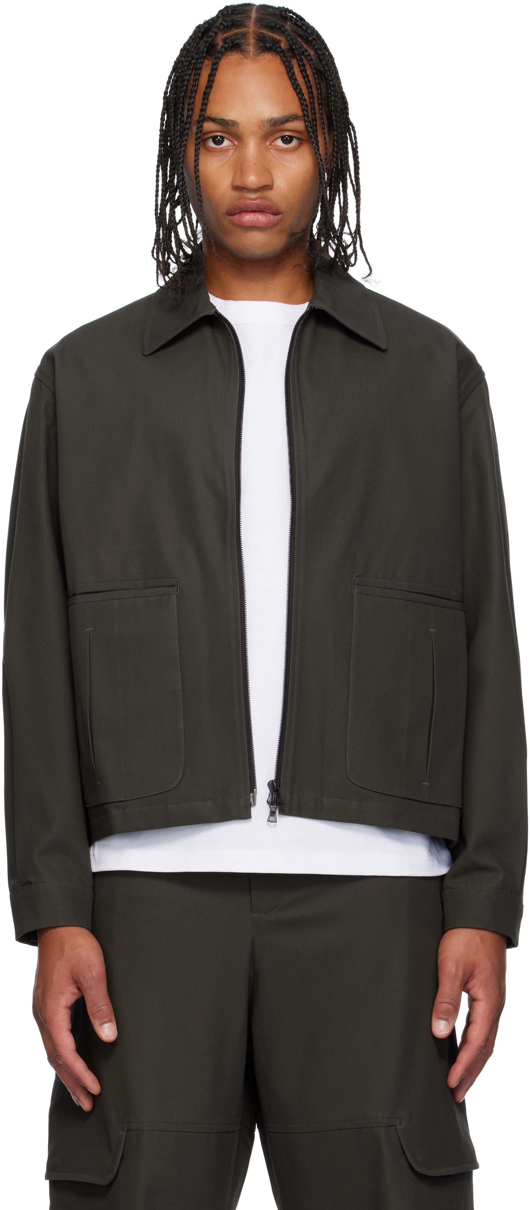 ジャケット・アウター SAGE NATION Gray Flack Jacket SAGE NATION - Gray Flack Jacket
