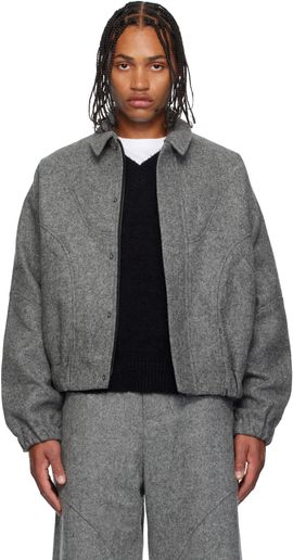 SAGE NATION - Gray Flack Jacket
