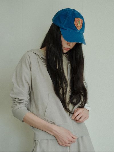 SAGEMENT Bagel Pigment Hooded Zip-up - 4 Colors