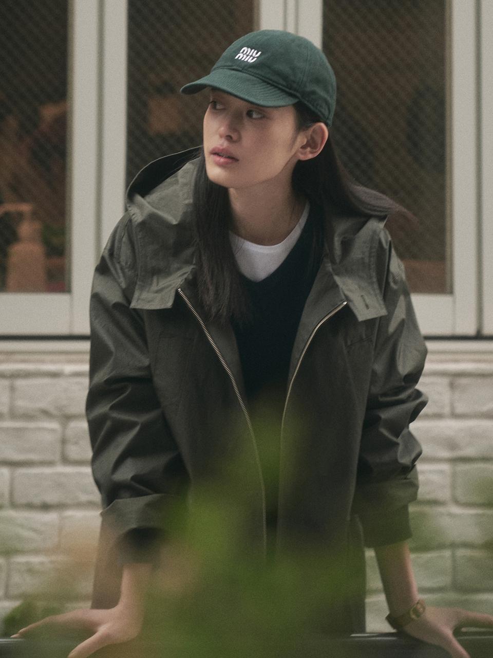 SAGEMENT COCO HOOD TRENCH COAT [KHAKI]