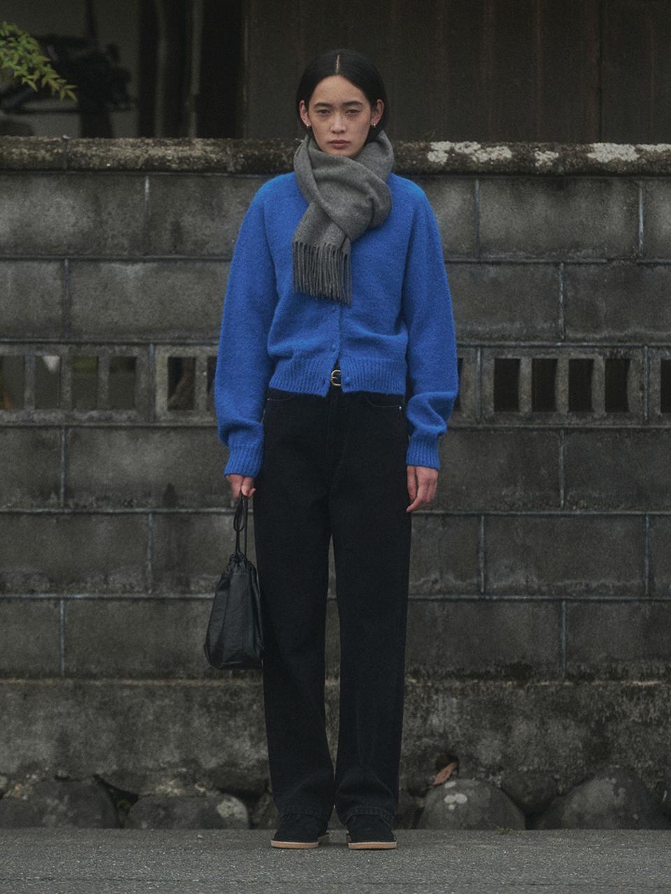 SAGEMENT NATURAL DENIM PANTS_BLACK