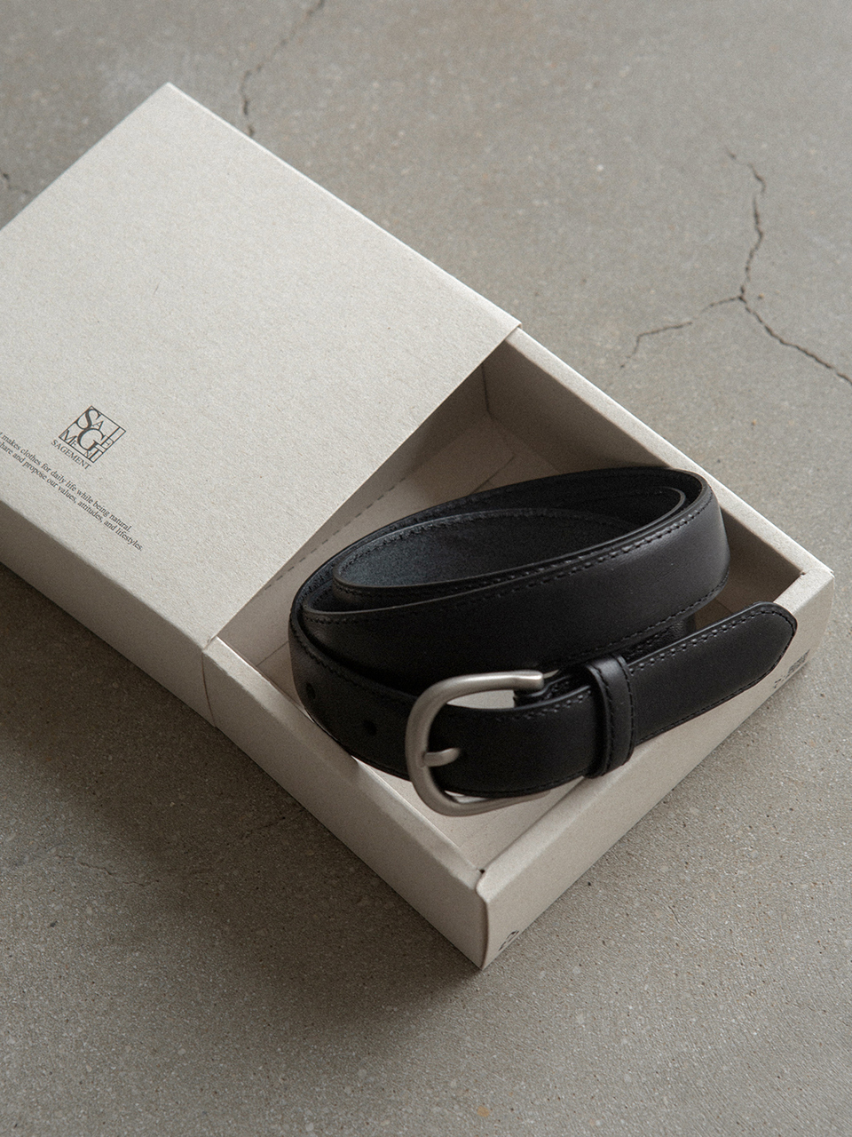 SAGEMENT Standard Leather Belt