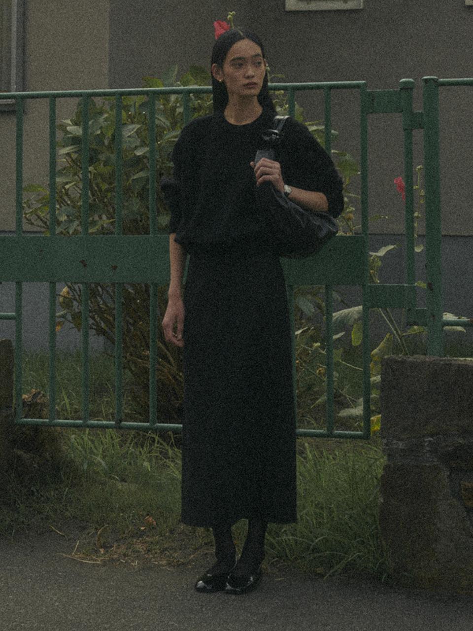 SAGEMENT TOMI PENCIL SKIRT_BLACK