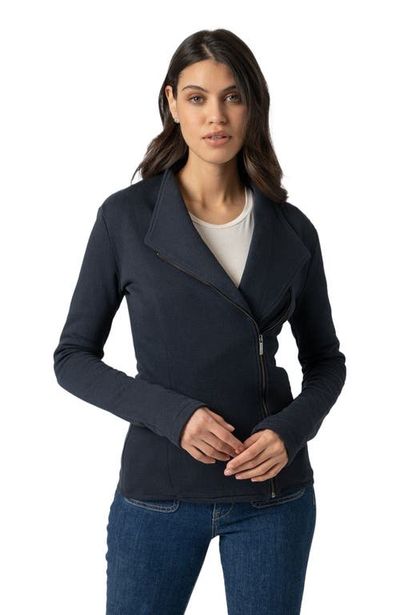 Saint + Sofia Saint + Sofia Cotton Biker Jacket