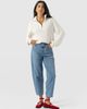 Saint + Sofia Saint + Sofia Ester Quarter Zip Knit Top - 2