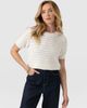 Saint + Sofia Saint + Sofia Ester Short Sleeve Knit - 1