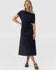 Saint + Sofia Saint + Sofia Laurie Cowl Neck Dress - 1
