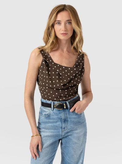 Saint + Sofia Saint + Sofia Raye Cowl Cami