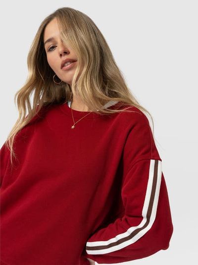 Saint + Sofia Saint + Sofia Victory Sweatshirt