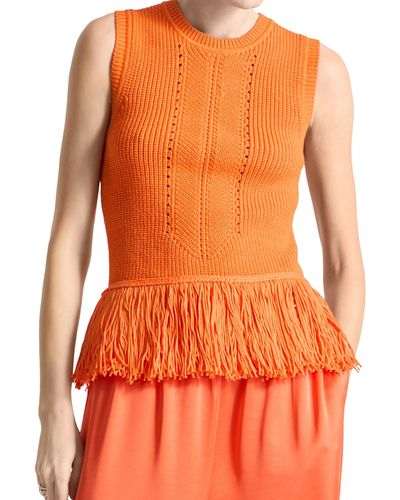 Saint Art Saint Art Collins Fringe Knit Top