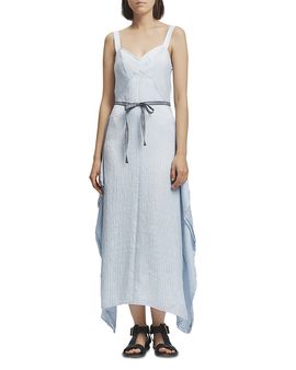 Saint Art Saint Art Marin Pinstriped Dress