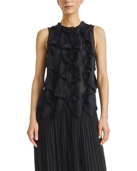 Saint Art Saint Art Neo Organza Pleated Top