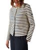 Saint James Saint James Arignac Cotton Stripe Cardigan - 1
