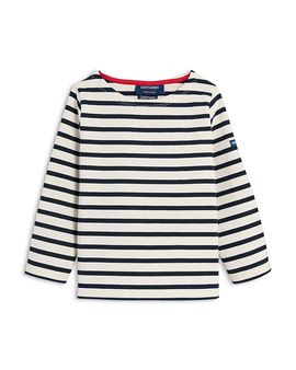 Saint James Saint James Girls' Breton Elbow Patch Shirt