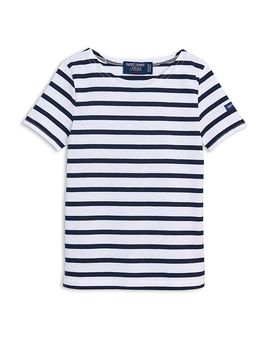 Saint James Saint James Unisex Breton Striped Short Sleeve Top