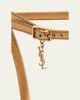 Saint Laurent 140mm Franciane Metallic Leather Platform Sandals - 3