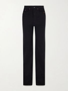 SAINT LAURENT 70's high-rise straight-leg jeans