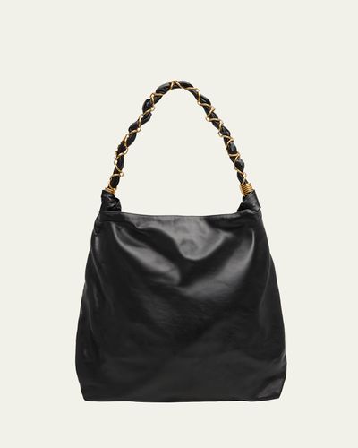 Saint Laurent Amalia YSL Chain Leather Shoulder Bag