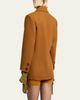 Saint Laurent Brushed Wool Single-Breasted Jacket - 3