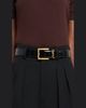 Saint Laurent Cassandre Belt in Eel Leather - 2