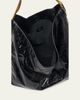Saint Laurent Cassandre Hobo Bag in Crinkled Patent Leather - 4