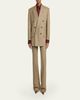 Saint Laurent Double-Breasted Prince of Wales Jacket - 2
