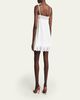Saint Laurent Guipure Lace Sleeveless Shift Mini Dress - 3