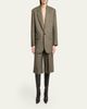 Saint Laurent Herringbone Wool Single-Breasted Jacket - 2