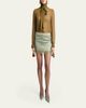 Saint Laurent Jacquard and Lace Baroque Mini Skirt - 2