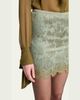 Saint Laurent Jacquard and Lace Baroque Mini Skirt - 5