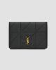 Saint Laurent Jamie Passport Case in Lambskin Leather - 5