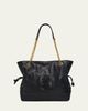 Saint Laurent Jamie Small Drawstring Leather Tote Bag - 1