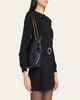 Saint Laurent Jamie Small Drawstring Leather Tote Bag - 2