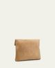 Saint Laurent Large YSL Envelope Pouch Clutch Bag in Suede - 2