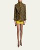 Saint Laurent Lavalliere Silk Long-Sleeve Blouse - 2