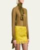 Saint Laurent Lavalliere Silk Long-Sleeve Blouse - 4