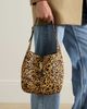 SAINT LAURENT Le 5 à 7 Supple small leather-trimmed leopard-print pony hair shoulder bag - 2